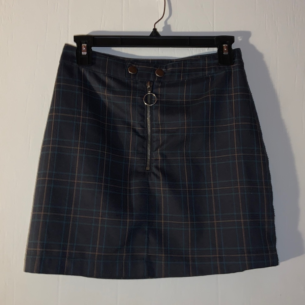 PLAID SKIRT